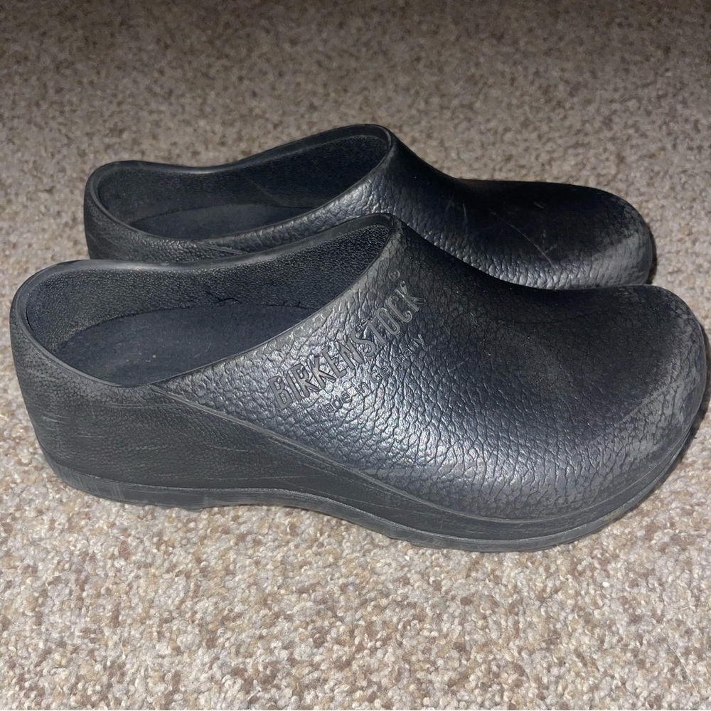 Birkenstock Professional Profi-Birki Polyurethane Clogs Black Sz 40 Regular - Picture 4 of 8